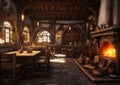 The Perfect Medieval Tavern for Your House Royalty Free Stock Photo
