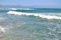 perfect Mediterranean sea wave Royalty Free Stock Photo