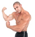 The perfect muscular male body Royalty Free Stock Photo