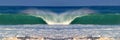 Perfect Ocean Water Wave Royalty Free Stock Photo