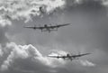 The perfect pair of Lancaster bombers