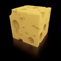 A Perfect Portion of Swiss Cheese