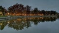 perfect mirror at evening