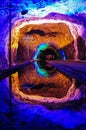 Perfect reflection in Nemocon Salt Mines, Colombia