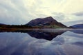 Perfect Reflections in Mountain Lake