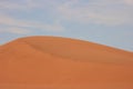 Perfect sand dunes patterns and landscape Namib-Naukluft National Park, Namibia Royalty Free Stock Photo