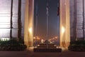 A perfect shot of Amar Jawan Jyoti at New Delhi in India