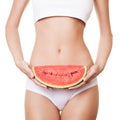 Perfect Slim Woman Body. Diet Concept Royalty Free Stock Photo