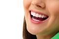 Perfect smile healthy tooth cheerful teen girl Royalty Free Stock Photo