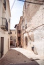 Perfect street style, this small street in the town center of Benissa. Hence the lighting and shadows in this picture.