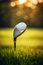 Perfect Summer Day at the Golf Course with Sharp Landscape Details and Dreamy Silhouette