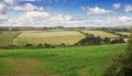 Perfect sunny spring English landscape