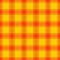 Perfect tartan texture fabric, 20s plaid check pattern. Crossed background vector textile seamless in bright color