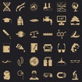 Perfect technology icons set, simple style Royalty Free Stock Photo