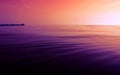 Perfect Tranquil Sunset Royalty Free Stock Photo