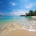 Perfect tropical beach landscape, nature, sea & ocean