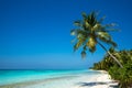 Perfect tropical island paradise beach and old boat Royalty Free Stock Photo