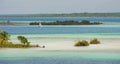 Perfect view of Caribbean lagoon Bacalar