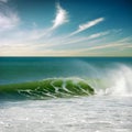 Perfect Wave Royalty Free Stock Photo