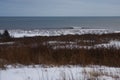 Perfect wave on a sunny day with foreground background bohkeh Royalty Free Stock Photo