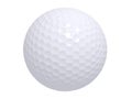 Perfect White Golf Ball Royalty Free Stock Photo