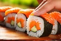 Perfecting the Art of Sushi. Dynamic Perspectives Unveiling Exquisite Preparation and Presentation