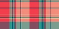 Perfection check fabric textile, creative vector tartan texture. Complexity seamless background plaid pattern in red and wheat
