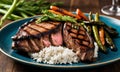 Chargrilled Steak and Veggies