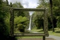 Perfectly framed waterfall
