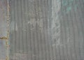 Perforated aluminium sheet of metal texture with dirty and rusty surface Royalty Free Stock Photo