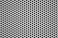 Perforated aluminum sheet background