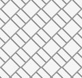 Perforated diagonal bricks Royalty Free Stock Photo