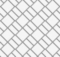 Perforated diagonal bricks Royalty Free Stock Photo