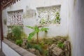 Perforated garden windows, Suzhou gardens, China Royalty Free Stock Photo