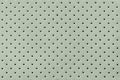 Perforated green leather texture background, closeup. Light olive backdrop from wrinkle skin Royalty Free Stock Photo