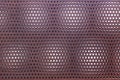 perforated metal rusty surface Royalty Free Stock Photo