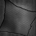 Abstract perforated metal background Royalty Free Stock Photo