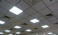 Perforated White color Calcium silicate grid ceiling suspension system with Diffuser supply and return for an office building of