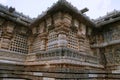 Perforated windows, North East wall, Kedareshwara Temple, Halebid, Karnataka.