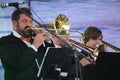 Performance artists, orchestra, ensemble of wind instruments kronwerk brass