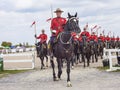 Performance of the Canadian Mounted Police.