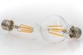 A performance different types of LED bulbs and different bulb sh