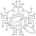 Performance Evaluation AI icon