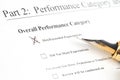 Performance form Royalty Free Stock Photo