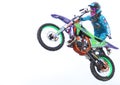 Performance of freestyle motocross