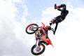 Performance of freestyle motocross