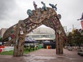 Performance Ground near Auckland Town Hall, New Zealand