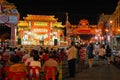 Performance on Jonker Street, Melaka Royalty Free Stock Photo