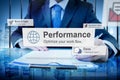 Performance Level Development Accomplishment Concept Royalty Free Stock Photo