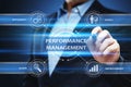 Performance Management Efficiency Improvement Business Technology concept Royalty Free Stock Photo